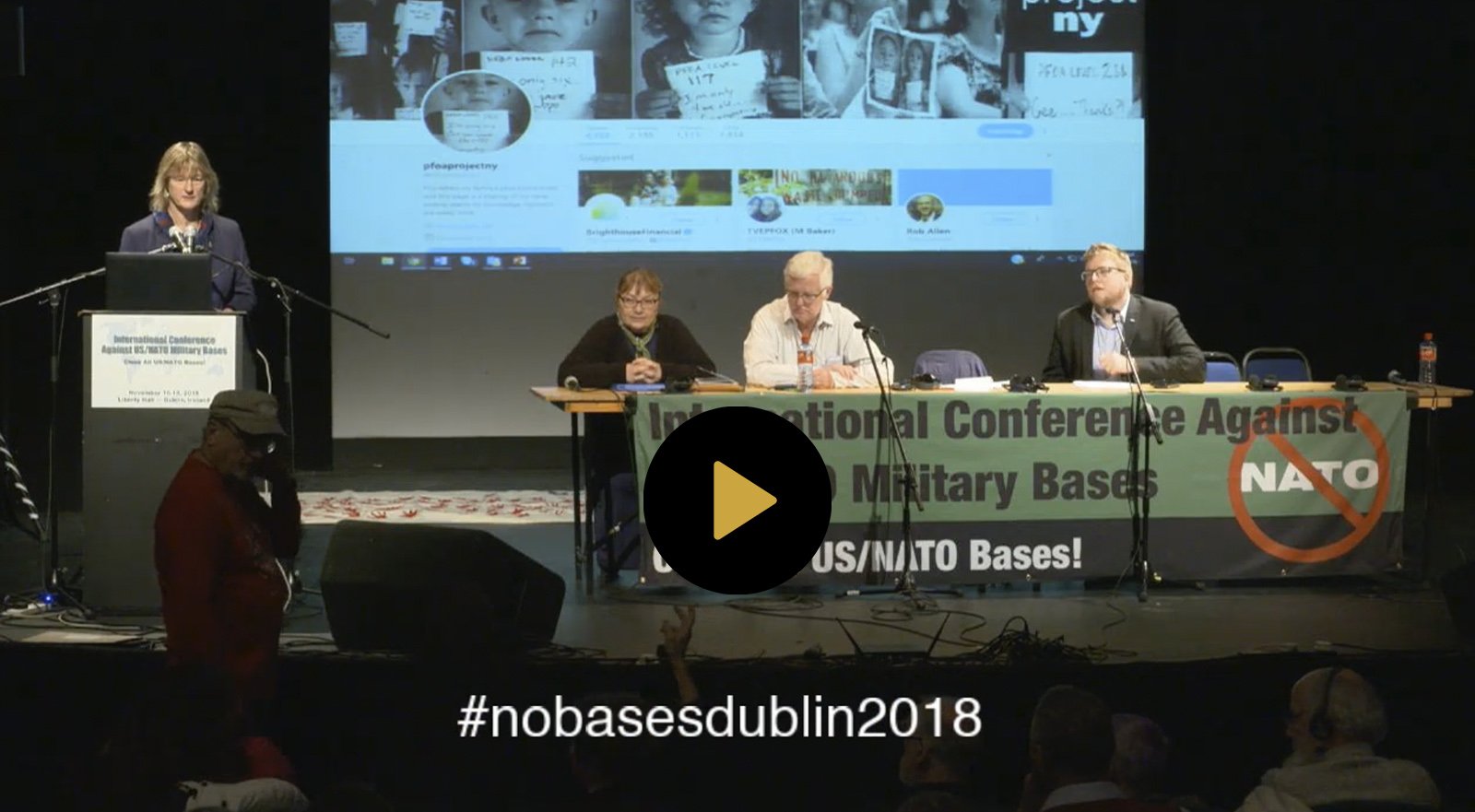 Conferencia Internacional contra las Bases Militares de Estados Unidos y la OTAN Conferencia Internacional contra las Bases Militares de Estados Unidos y la OTAN
